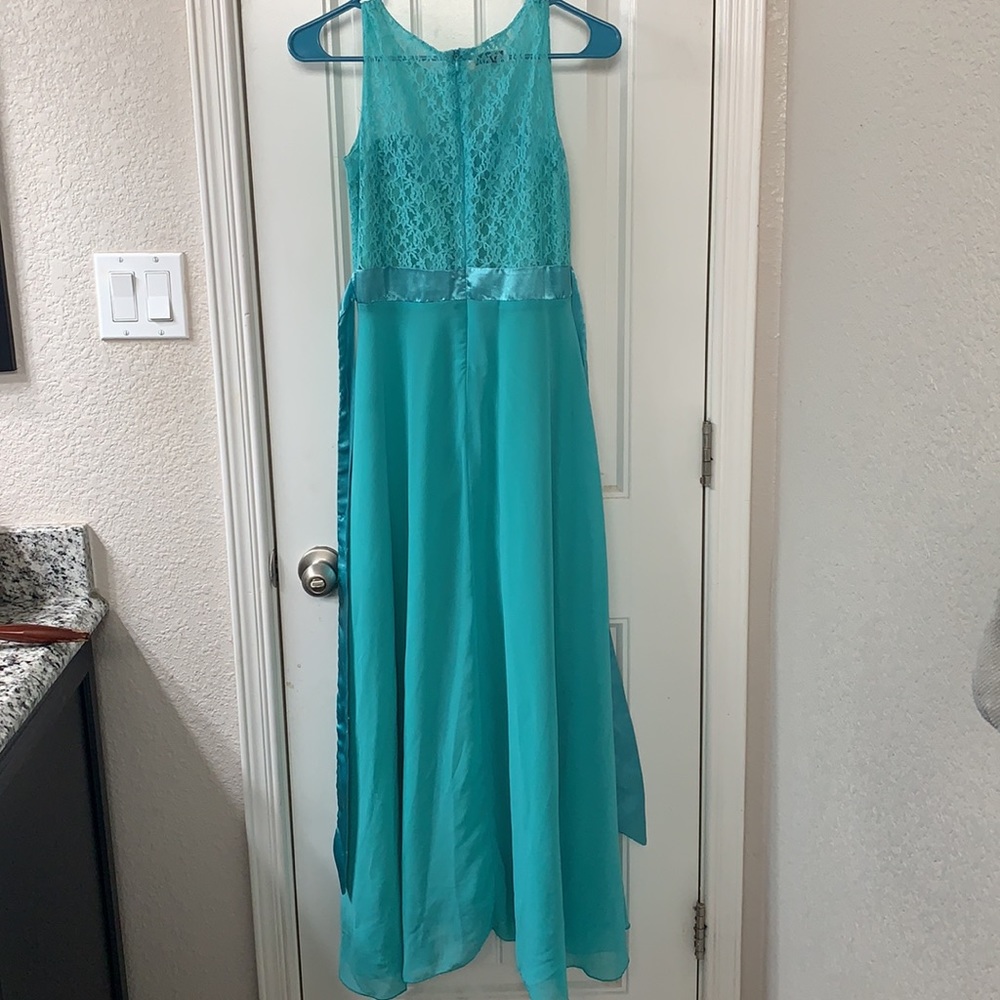 Turquoise Dress - Picture 2 of 3